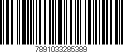 Código de barras (EAN, GTIN, SKU, ISBN): '7891033285389'