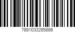 Código de barras (EAN, GTIN, SKU, ISBN): '7891033285686'