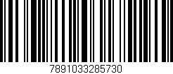 Código de barras (EAN, GTIN, SKU, ISBN): '7891033285730'