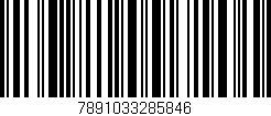 Código de barras (EAN, GTIN, SKU, ISBN): '7891033285846'