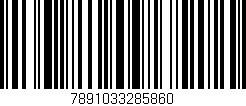 Código de barras (EAN, GTIN, SKU, ISBN): '7891033285860'