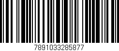 Código de barras (EAN, GTIN, SKU, ISBN): '7891033285877'