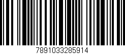 Código de barras (EAN, GTIN, SKU, ISBN): '7891033285914'