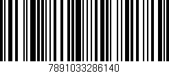Código de barras (EAN, GTIN, SKU, ISBN): '7891033286140'