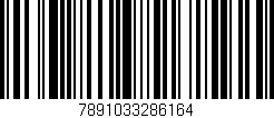Código de barras (EAN, GTIN, SKU, ISBN): '7891033286164'