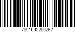 Código de barras (EAN, GTIN, SKU, ISBN): '7891033288267'