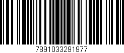 Código de barras (EAN, GTIN, SKU, ISBN): '7891033291977'