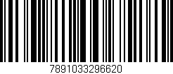 Código de barras (EAN, GTIN, SKU, ISBN): '7891033296620'