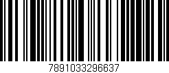 Código de barras (EAN, GTIN, SKU, ISBN): '7891033296637'