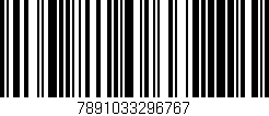 Código de barras (EAN, GTIN, SKU, ISBN): '7891033296767'