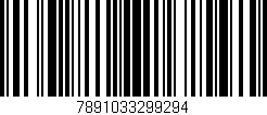 Código de barras (EAN, GTIN, SKU, ISBN): '7891033299294'