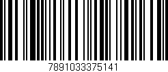 Código de barras (EAN, GTIN, SKU, ISBN): '7891033375141'