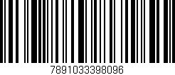 Código de barras (EAN, GTIN, SKU, ISBN): '7891033398096'