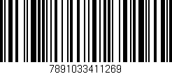 Código de barras (EAN, GTIN, SKU, ISBN): '7891033411269'