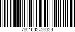Código de barras (EAN, GTIN, SKU, ISBN): '7891033438938'