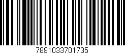 Código de barras (EAN, GTIN, SKU, ISBN): '7891033701735'