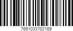Código de barras (EAN, GTIN, SKU, ISBN): '7891033702169'