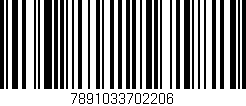Código de barras (EAN, GTIN, SKU, ISBN): '7891033702206'
