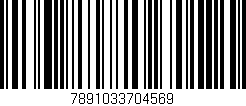 Código de barras (EAN, GTIN, SKU, ISBN): '7891033704569'