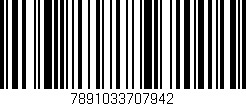 Código de barras (EAN, GTIN, SKU, ISBN): '7891033707942'