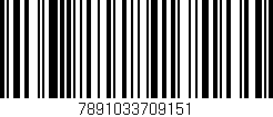 Código de barras (EAN, GTIN, SKU, ISBN): '7891033709151'