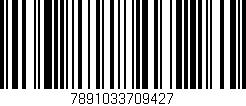 Código de barras (EAN, GTIN, SKU, ISBN): '7891033709427'