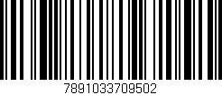 Código de barras (EAN, GTIN, SKU, ISBN): '7891033709502'