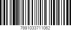 Código de barras (EAN, GTIN, SKU, ISBN): '7891033711062'