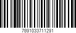 Código de barras (EAN, GTIN, SKU, ISBN): '7891033711291'