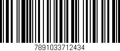 Código de barras (EAN, GTIN, SKU, ISBN): '7891033712434'