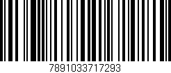 Código de barras (EAN, GTIN, SKU, ISBN): '7891033717293'
