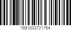Código de barras (EAN, GTIN, SKU, ISBN): '7891033721764'