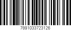 Código de barras (EAN, GTIN, SKU, ISBN): '7891033723126'