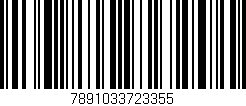 Código de barras (EAN, GTIN, SKU, ISBN): '7891033723355'