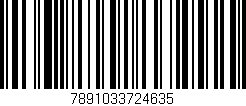 Código de barras (EAN, GTIN, SKU, ISBN): '7891033724635'