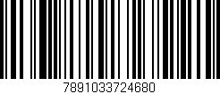 Código de barras (EAN, GTIN, SKU, ISBN): '7891033724680'