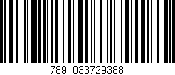 Código de barras (EAN, GTIN, SKU, ISBN): '7891033729388'