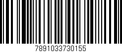 Código de barras (EAN, GTIN, SKU, ISBN): '7891033730155'