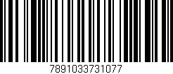 Código de barras (EAN, GTIN, SKU, ISBN): '7891033731077'