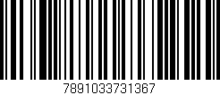 Código de barras (EAN, GTIN, SKU, ISBN): '7891033731367'