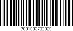 Código de barras (EAN, GTIN, SKU, ISBN): '7891033732029'