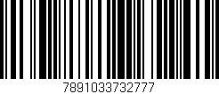 Código de barras (EAN, GTIN, SKU, ISBN): '7891033732777'