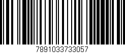Código de barras (EAN, GTIN, SKU, ISBN): '7891033733057'