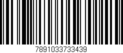 Código de barras (EAN, GTIN, SKU, ISBN): '7891033733439'
