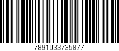 Código de barras (EAN, GTIN, SKU, ISBN): '7891033735877'