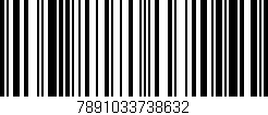 Código de barras (EAN, GTIN, SKU, ISBN): '7891033738632'