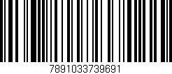 Código de barras (EAN, GTIN, SKU, ISBN): '7891033739691'