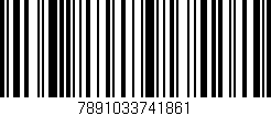 Código de barras (EAN, GTIN, SKU, ISBN): '7891033741861'