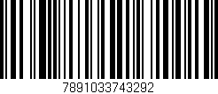 Código de barras (EAN, GTIN, SKU, ISBN): '7891033743292'