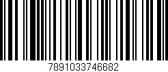 Código de barras (EAN, GTIN, SKU, ISBN): '7891033746682'